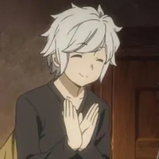 🗻 Bell Cranel Is It Wrong to Try to Pick Up Girls in a Dungeon? Anime, Bell Cranel, DanMachi, È sbagliato provare a rimorchiare ragazze in un dungeon?, sorridente, Personaggio telegram sticker