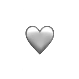 🤍 Herz, Liebe, Silber, Emotion whatsapp sticker