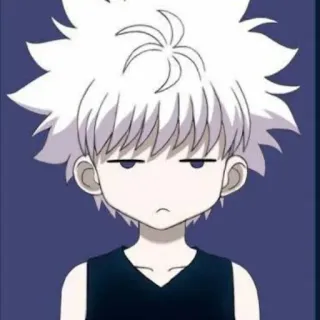 😑 Killua Zoldyck Hunter x Hunter Anime, Manga, Killua, Killua Zoldyck, Hunter x Hunter telegram sticker