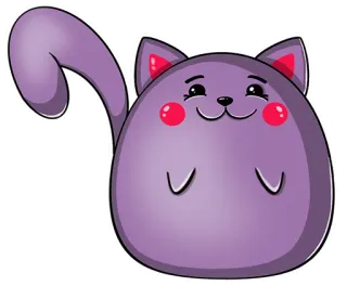 😊 gato, animal, pegatina, lindo, kawaii telegram sticker