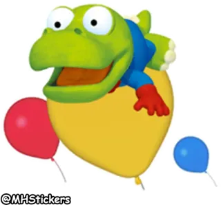 🎈 @MHStickers การ์ตูน, สัตว์, ลูกโป่ง, สติกเกอร์ telegram sticker