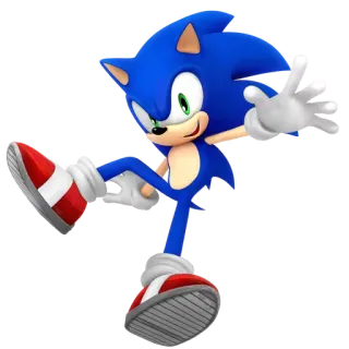 🔋 Sonic the Hedgehog ソニック, ハリネズミ, アニメ, 青, 走る, ゲーム telegram sticker