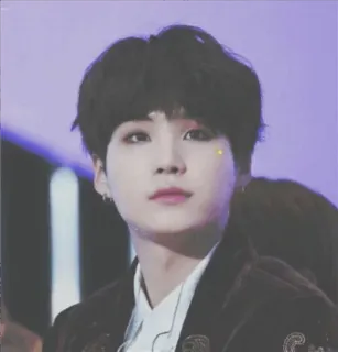 🖤 Suga kpop, bts, cantante, celebrità, musica, min yoongi telegram sticker