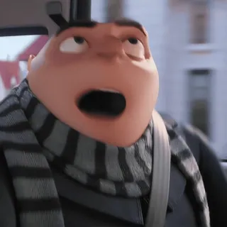 ✨️ Gru Despicable Me Cartoon, Figur, Minions, Lustig, Gru, Animation telegram sticker