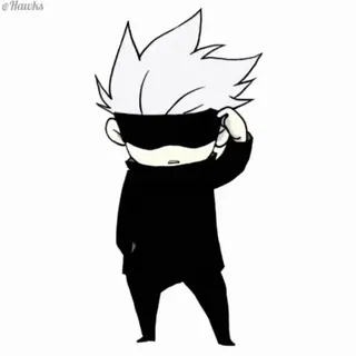 ✨ Satoru Gojo Jujutsu Kaisen Anime, Personnage, Gojo, Jujutsu Kaisen, Manga whatsapp sticker