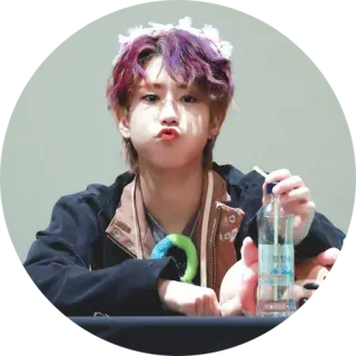 😗 청정샘 person, han jisung, kpop, korean, singer telegram sticker