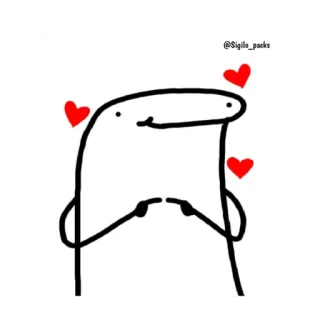 🥰 love, hearts, cute, cartoon, character telegram sticker
