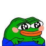 😊 Pepe the Frog pepe, sapo, meme, desenho animado, emoticon whatsapp sticker