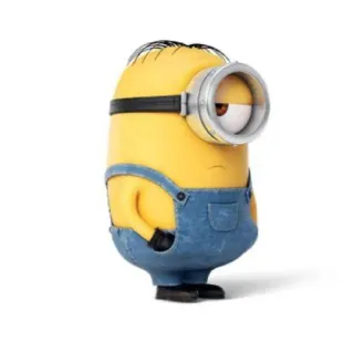 😒 Minion Despicable Me Minion, Despicable Me, Kartun, Karakter, Lucu, Kuning telegram sticker