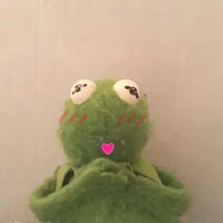 💚 Kermit kermit, frog, cute, cartoon, puppet, animal, green telegram sticker