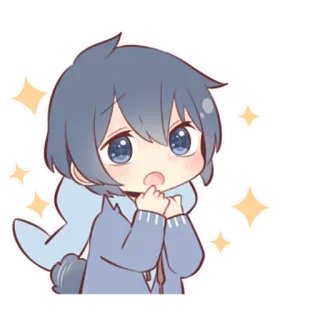 😃 애니메이션, 스티커, 귀여운, 캐릭터, 만화 telegram sticker