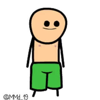 🙂 @MMdj_19 sticker, cartoon, character, avatar telegram sticker