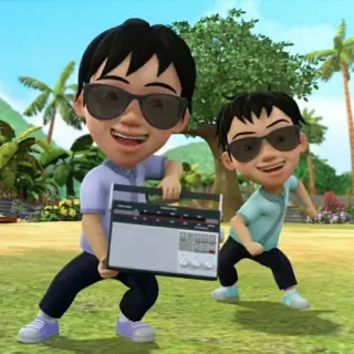 UPIN & IPIN ㅡ by @taerastickers telegram stickers