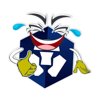 😂 Meme, Emoji, Rindo, Chorando, Humor, Engraçado, Sticker telegram sticker