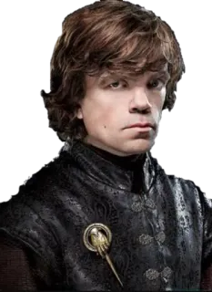 😕 Tyrion Lannister Game of Thrones fantasy, serial TV, postać, portret telegram sticker