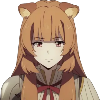 😞 Raphtalia Rising of the Shield Hero Anime, Personaggio, Raphtalia, Rising of the Shield Hero telegram sticker