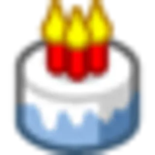🍰 cake, birthday, celebration, dessert whatsapp sticker