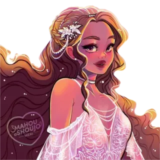 🧡 MAHOU
SHOUJO
-meri woman, dress, anime, princess, girl telegram sticker
