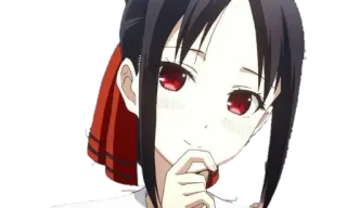 😄 Kaguya Shinomiya Kaguya-sama: Love Is War Anime, Manga, Kaguya-sama, Love is War, Kaguya Shinomiya, Carino telegram sticker
