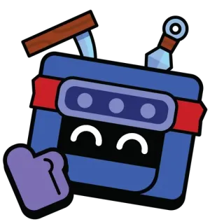 🌟 nhãn dán, hoạt hình, robot, nhân vật telegram sticker
