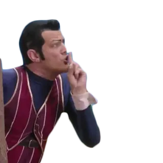 🤐 Robbie Rotten LazyTown LazyTown, Robbie Rotten, Postać z kreskówki, Czarny charakter telegram sticker