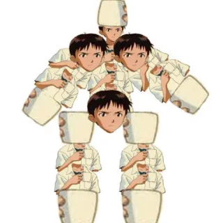 GET IN THE FUCKIN ROBOT SHINJI telegram stickers