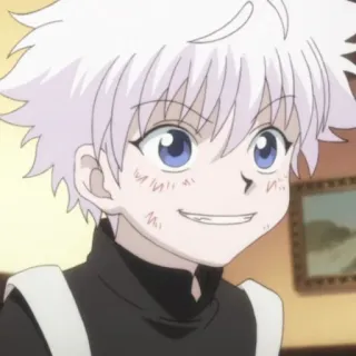 🍶 Killua Zoldyck Hunter x Hunter Anime, Personagem, Killua, Killua Zoldyck, Hunter x Hunter telegram sticker