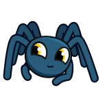 😉 araña, dibujos animados, tenebroso, lindo, animal, halloween, bicho telegram sticker