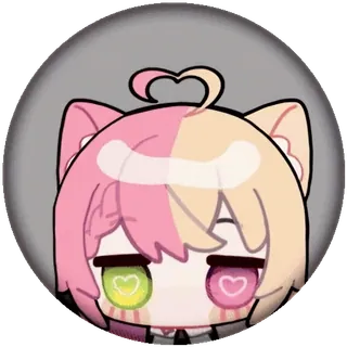 😊 Milky Yuki Vtuber telegram sticker