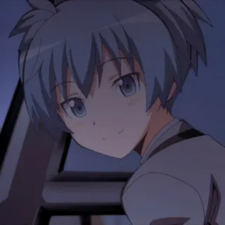 🌀 Nagisa Shiota Assassination Classroom Anime, Personagem, Menino, Nagisa Shiota, Assassination Classroom whatsapp sticker