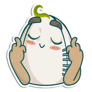 Rugby Melon by @rugby_stickers telegram stickers