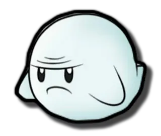 👻 Kirby 卡比, 电子游戏, 任天堂, 角色, 生气 telegram sticker