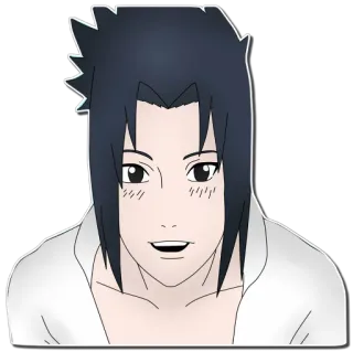 😃 Sasuke Naruto Anime, Sasuke, Naruto, Postać, Manga telegram sticker