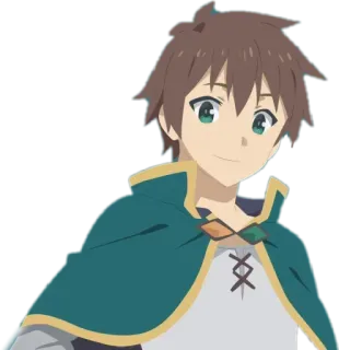 😉 Kazuma KonoSuba Anime, Personnage, Kazuma, Konosuba, Isekai telegram sticker