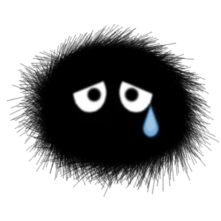 😢 sad, crying, tears, emotion, cartoon whatsapp sticker