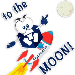Crypto.com by Cryptomalin.com telegram stickers