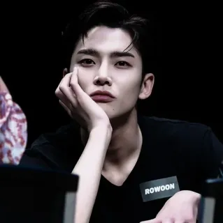 🗝 Rowoon ROWOON Rowoon, Attore coreano, K-pop, Celebrità, Bello, Ritratto telegram sticker
