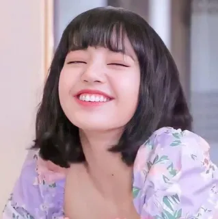 🍇 Lisa woman, smile, portrait, person, celebrity, kpop, singer whatsapp sticker