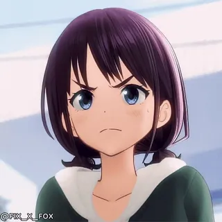 ๐คฌ Rin Shibuya The Idolmaster Cinderella Girls rin shibuya, anime girl, angry, upset, expressions, shouting, frustrated, anime character whatsapp sticker