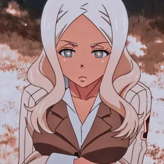 😠 애니메이션, 여자, 소녀, 캐릭터, 일러스트, 인물사진 telegram sticker