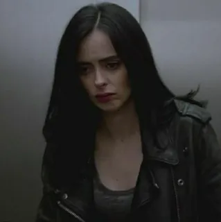 🥀 Jessica Jones kristen ritter, marvel, netflix, serie tv, jessica jones, supereroe, personaggio telegram sticker