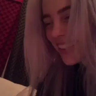 💘 Billie Eilish 比莉·艾利什, 歌手, 音乐人, 名人, 流行明星 telegram sticker
