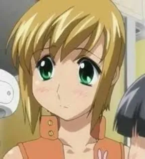 🌟 Anime, Personaggio, Ragazza, Ritratto, Illustrazione telegram sticker
