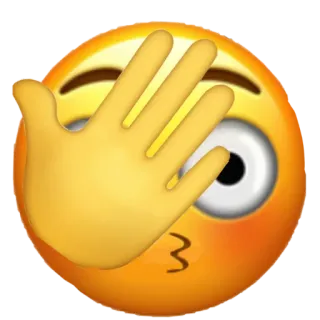🤦‍♀️ 이모지, 얼굴 감싸기, 당황, 실망, 반응, 수치심 whatsapp sticker