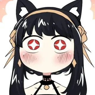 🤩 Yor Forger Spy x Family anime, cute, sticker, cartoon, yor forger, spy x family telegram sticker