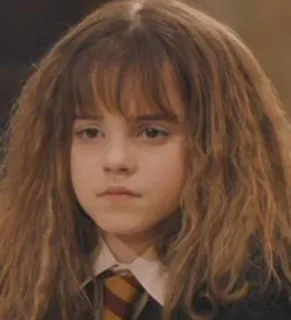 🦋 Hermione Granger Harry Potter magia, wiedźma, uczeń, czarodziej, szkoła, emma watson whatsapp sticker