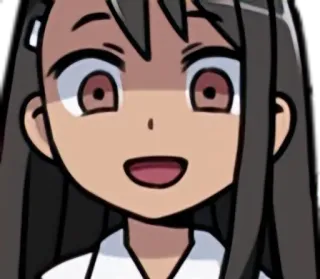 🌟 Nagatoro Don't Toy With Me, Miss Nagatoro Аниме, Мультфильм, Девушка, Манга, Нагаторо, Не издевайся, Нагаторо telegram sticker