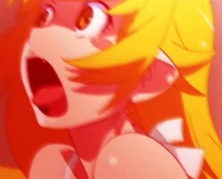 😨 Аниме, Манга, Мультфильм, Крик, В шоке, Эмоция telegram sticker