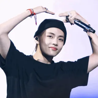 ❤️ K-pop, cantor, celebridade, coreano, música, artista telegram sticker