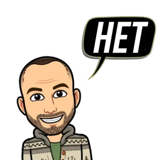 😬 HET desenho animado, balão de fala, avatar telegram sticker